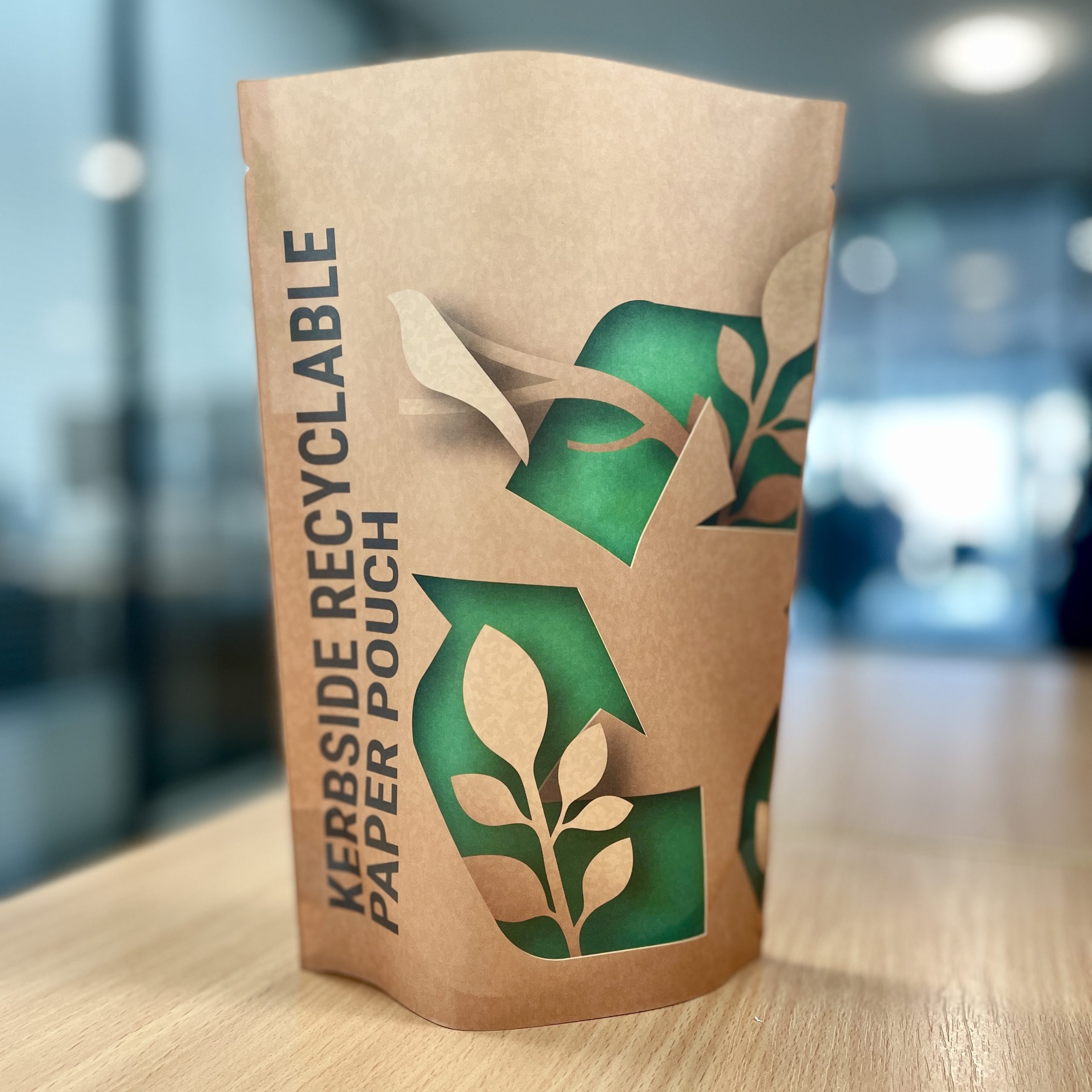 recyclable paper pouch