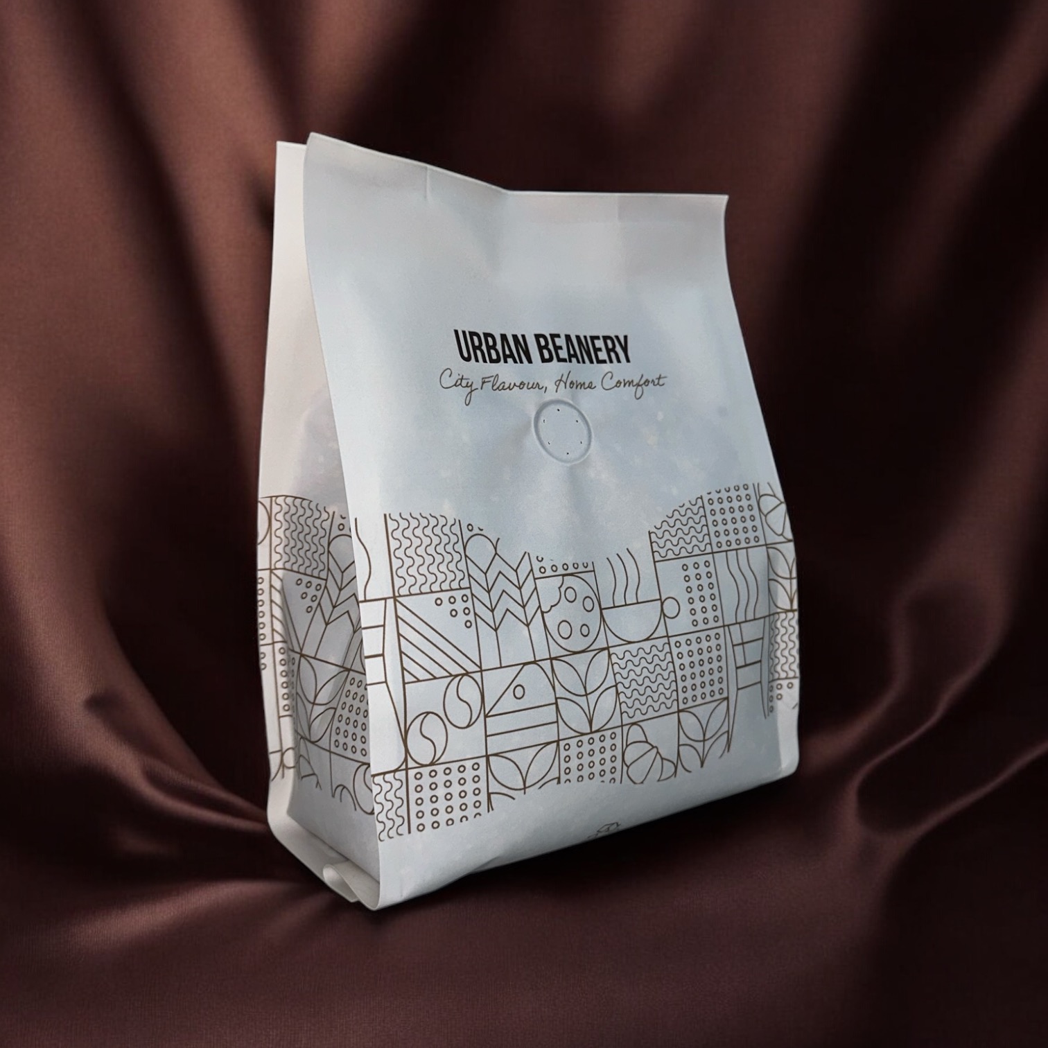 Recyclable side gusset coffee pouch