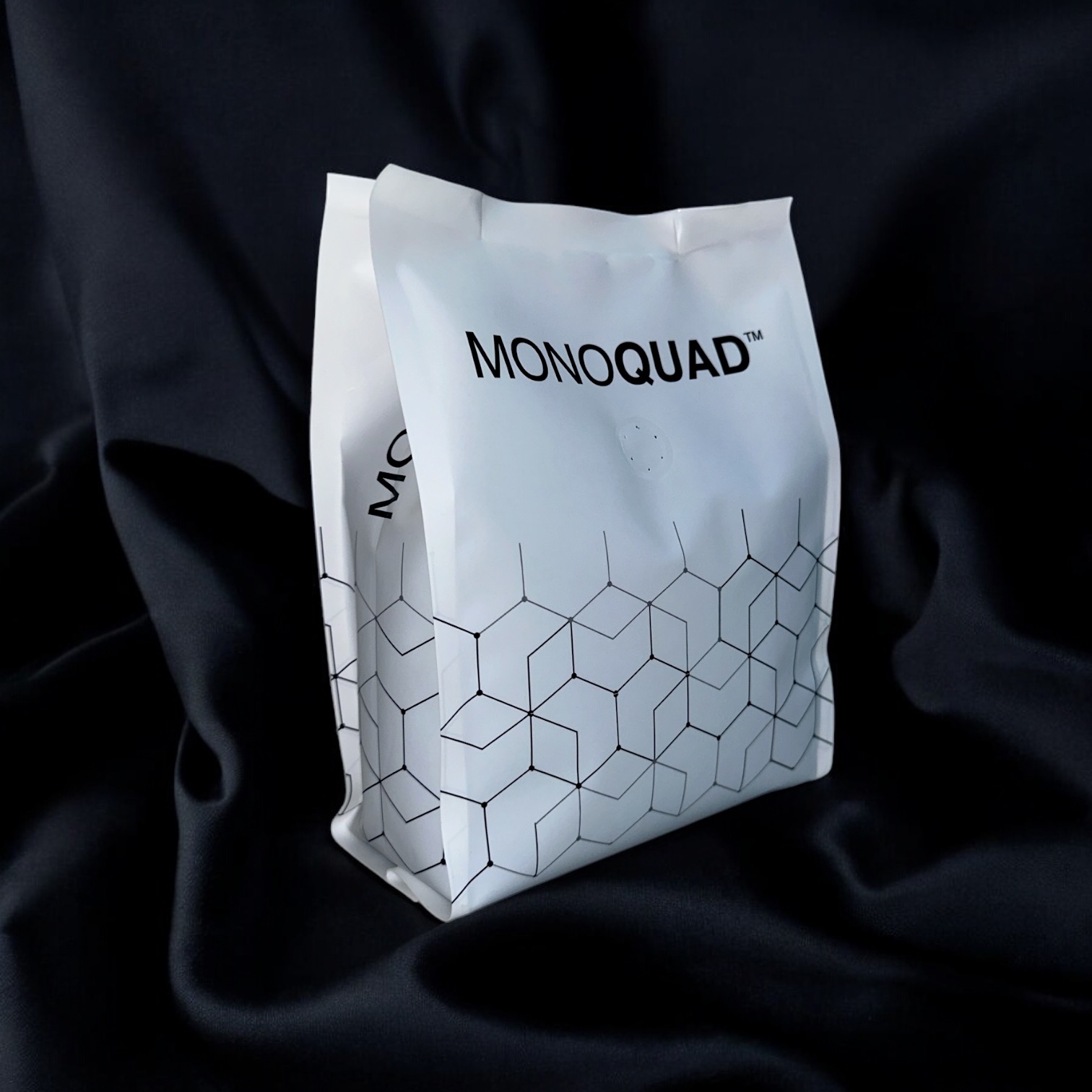 MONOQUAD recyclable side gusset bag