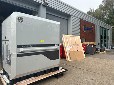 Delivery of the 2nd HP Indigo 200k