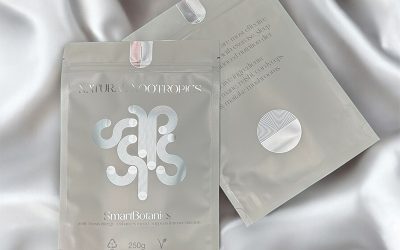 Supplement pouch packaging