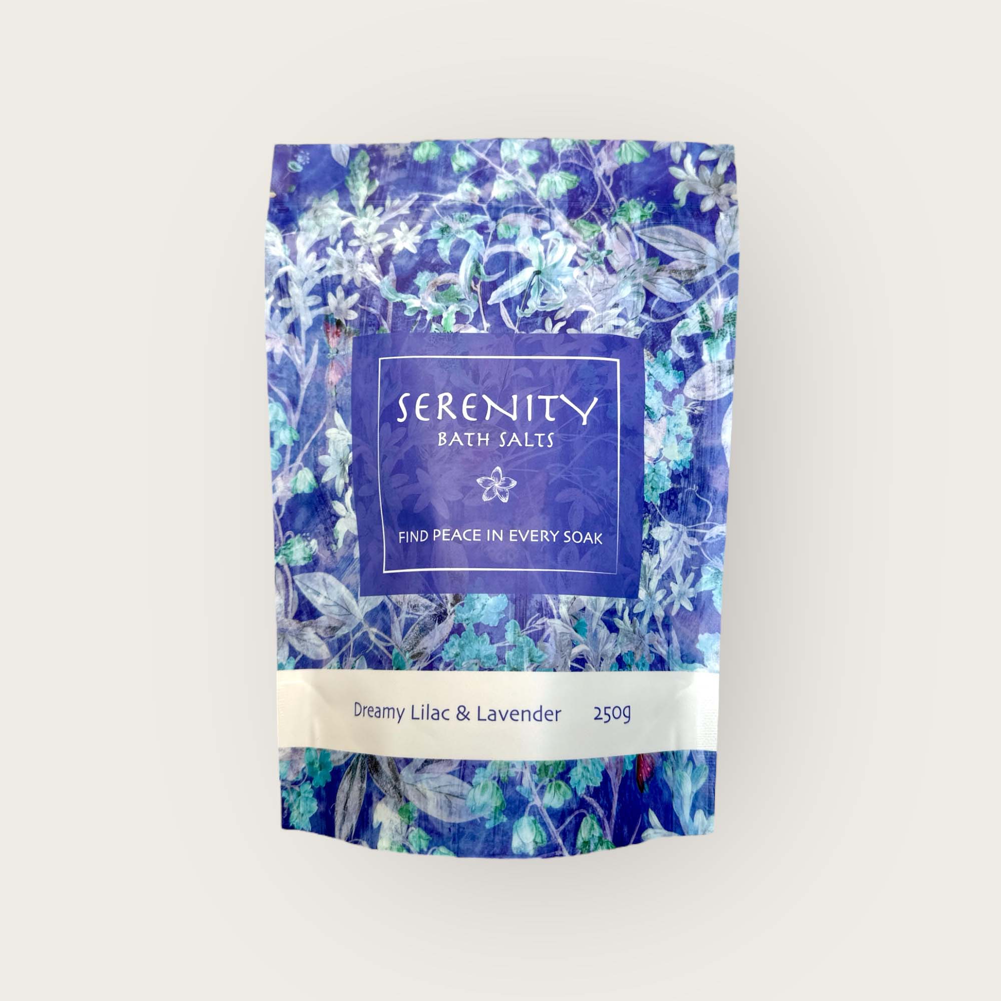Serenity bath salts Health and beauty pouches