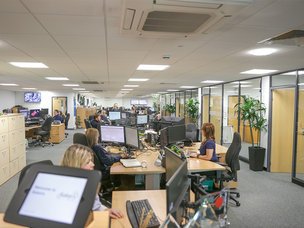 Open plan office senior customer service role