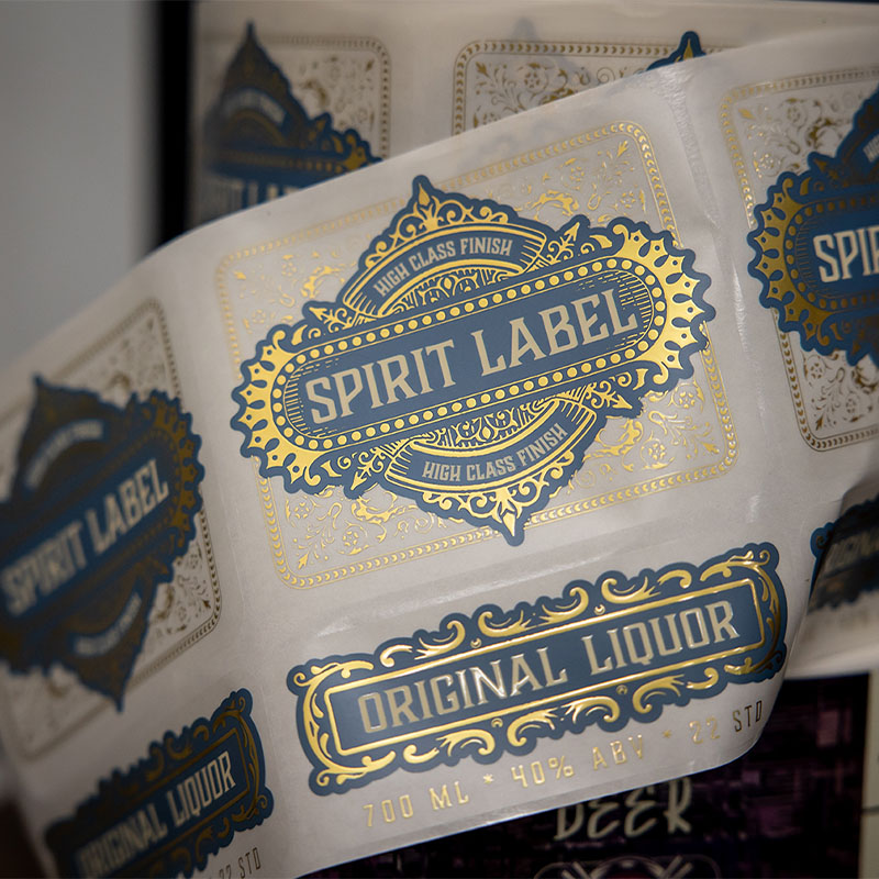 Spirit label Spirit label