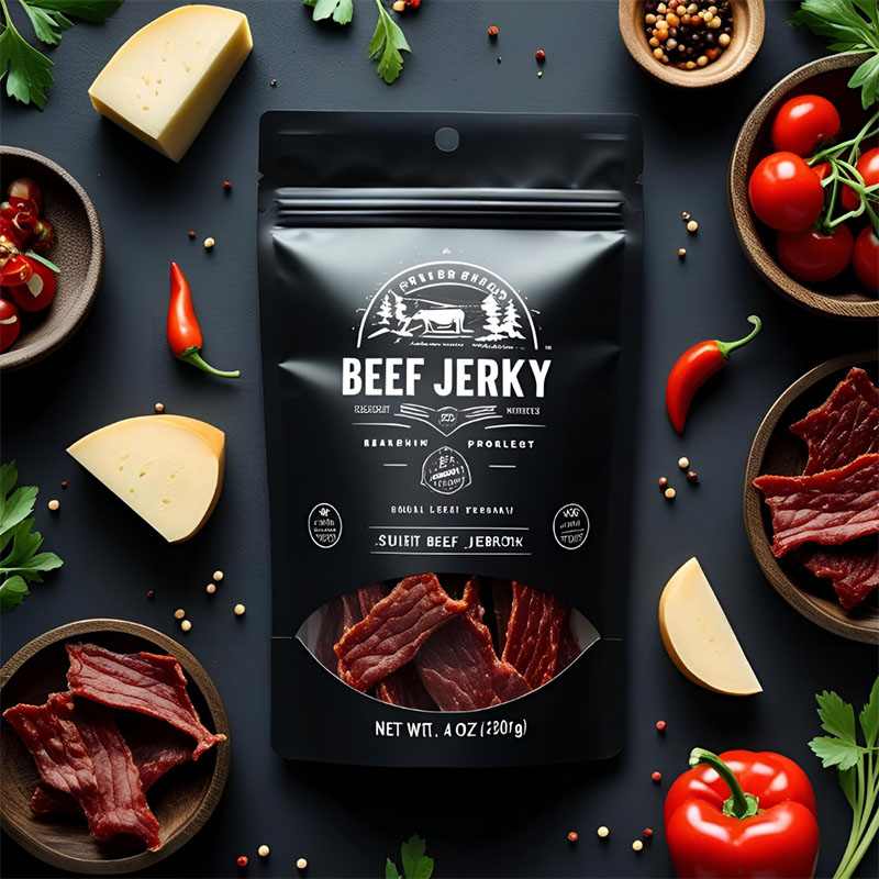 Jerky snack packaging