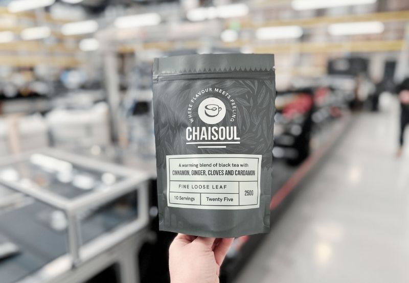 custom pouches for chai tea