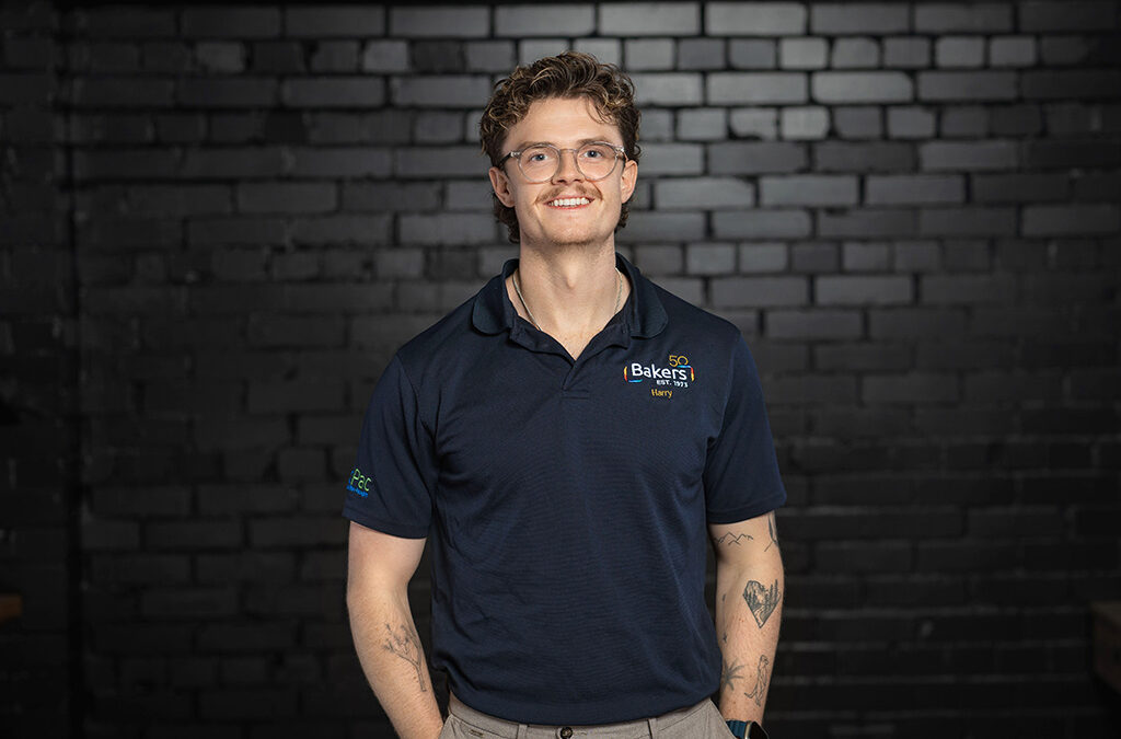 Harry Baker, Sales & Operations at BakPac, speaking at Digital Print for Packaging Europe 2025