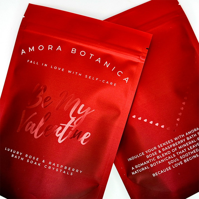 Valentine seasonal digital printed pouch